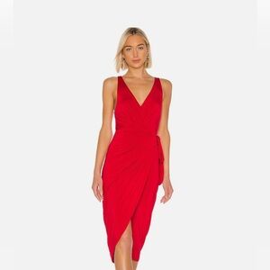 Revolve - NBD x Naven Wrap Dress- Size Small